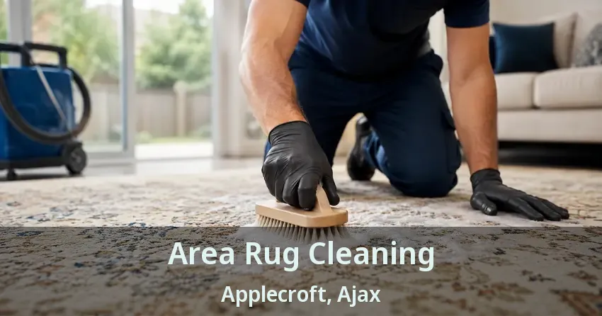 Area Rug Cleaning Applecroft, Ajax - ON