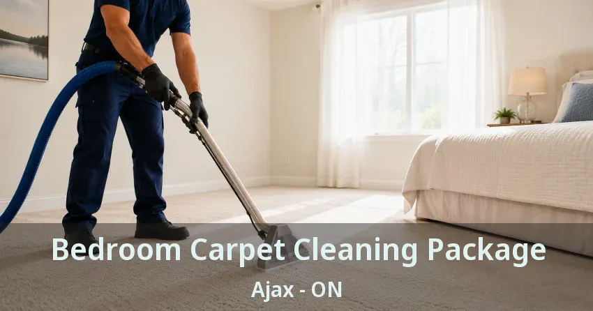 Bedroom Carpet Cleaning Package Ajax - ON