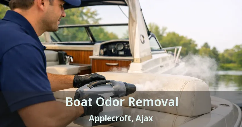 Boat Odor Removal Applecroft, Ajax - ON