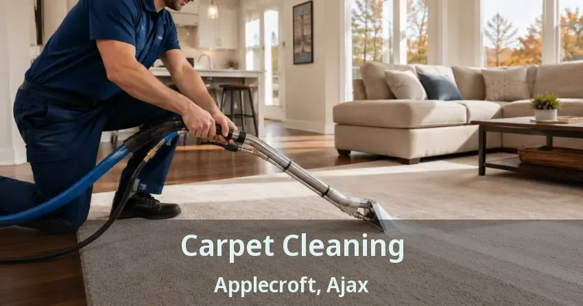 Carpet Cleaning Applecroft, Ajax - ON