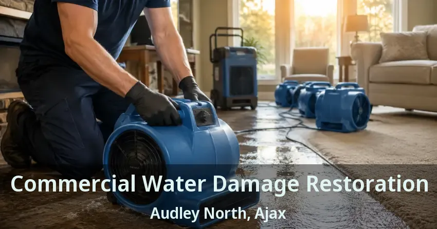 Commercial Water Damage Restoration Audley North, Ajax - ON