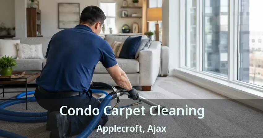 Condo Carpet Cleaning Applecroft, Ajax - ON