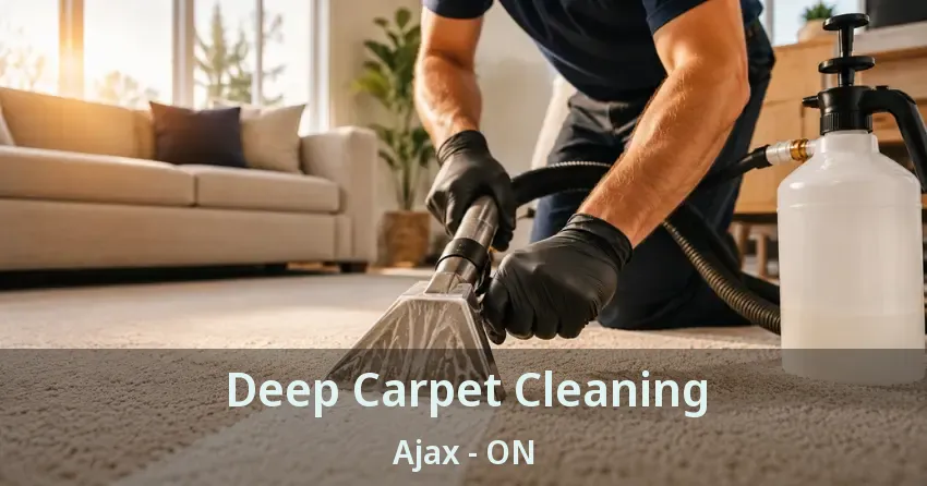 Deep Carpet Cleaning Ajax - ON
