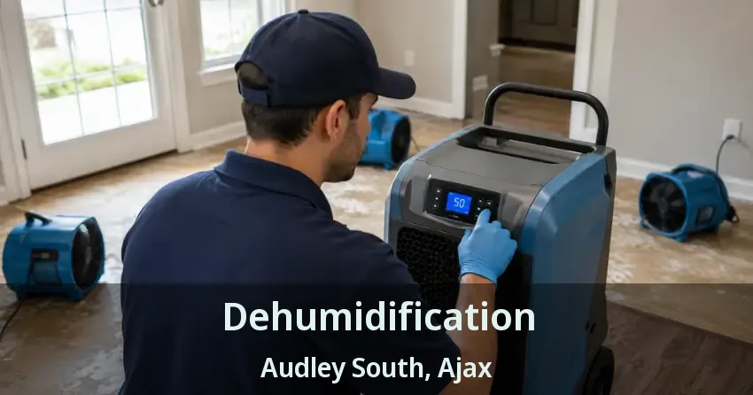 Dehumidification Audley South, Ajax - ON