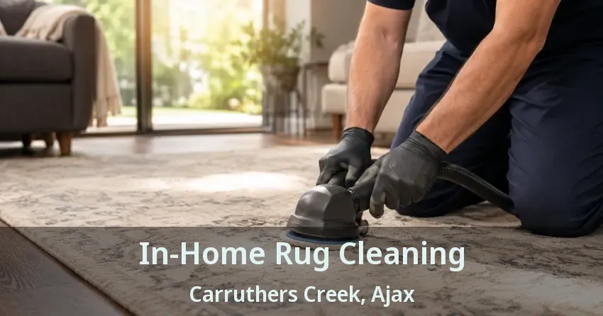 In-Home Rug Cleaning Carruthers Creek, Ajax - ON