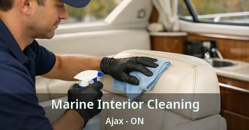 Marine Interior Cleaning Ajax - ON