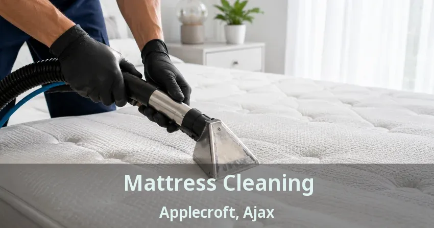 Mattress Cleaning Applecroft, Ajax - ON