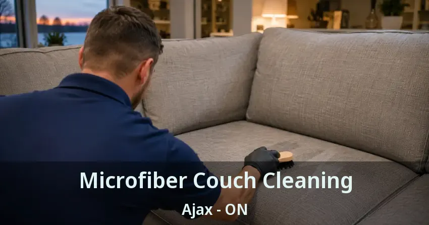 Microfiber Couch Cleaning Ajax - ON