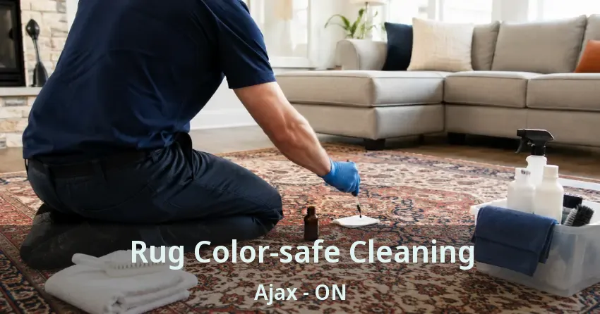Rug Color-safe Cleaning Ajax - ON