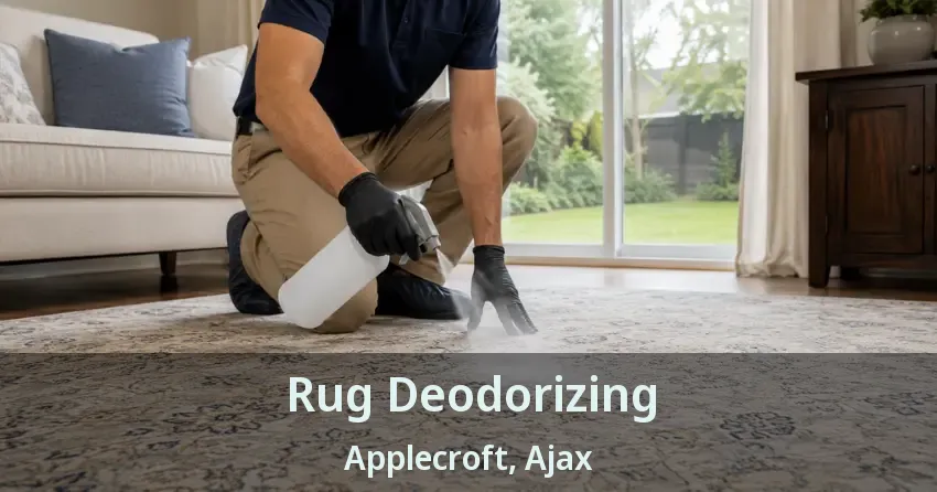 Rug Deodorizing Applecroft, Ajax - ON