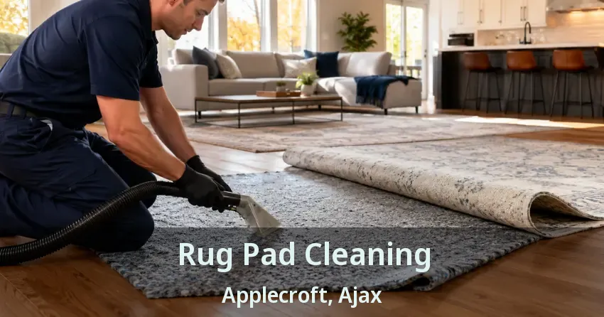 Rug Pad Cleaning Applecroft, Ajax - ON