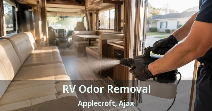 RV Odor Removal Applecroft, Ajax - ON