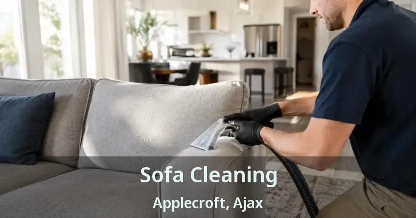 Sofa Cleaning Applecroft, Ajax - ON