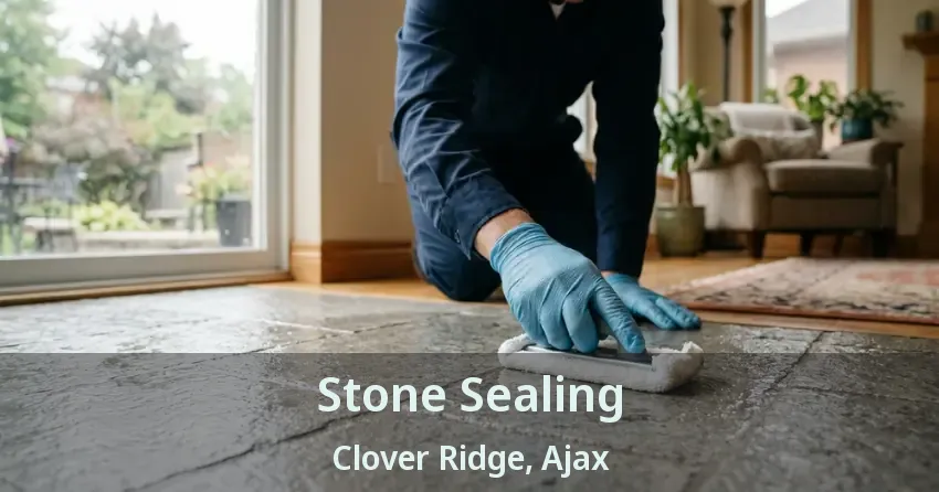 Stone Sealing Clover Ridge, Ajax - ON