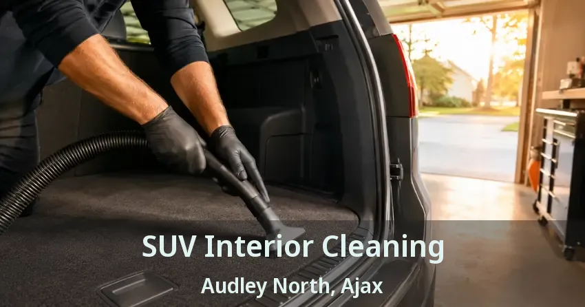 SUV Interior Cleaning Audley North, Ajax - ON