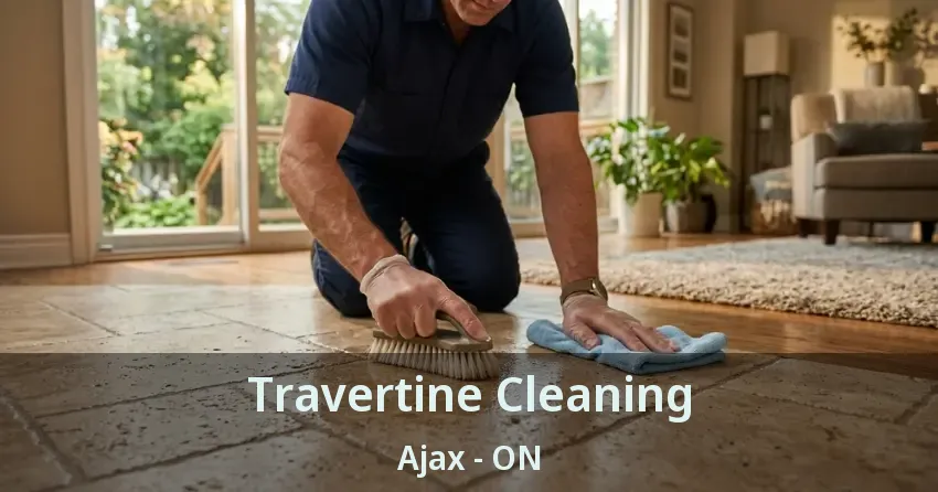 Travertine Cleaning Ajax - ON