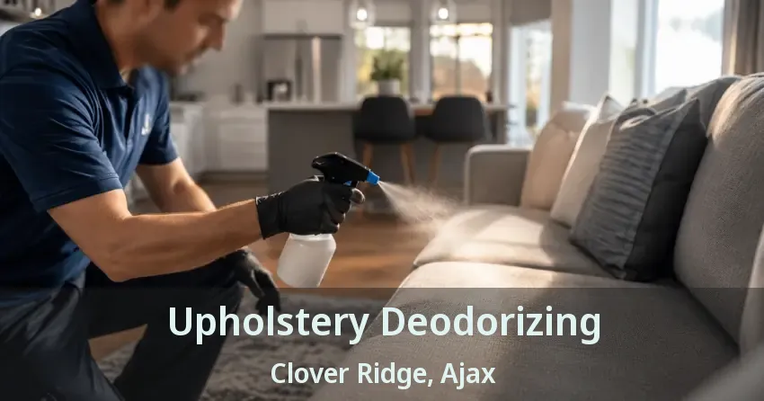 Upholstery Deodorizing Clover Ridge, Ajax - ON