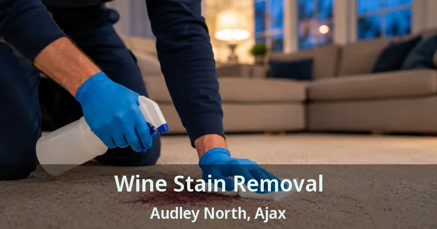 Wine Stain Removal Audley North, Ajax - ON