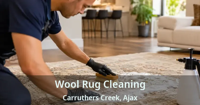 Wool Rug Cleaning Carruthers Creek, Ajax - ON