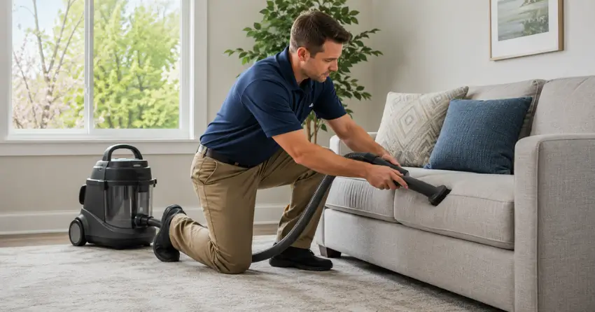 annual deep cleaning process addressing rooms appliances and overlooked zones Ajax