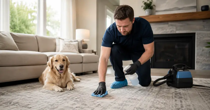 rug pet urine treatment professional cleaning in Carruthers Creek, Ajax